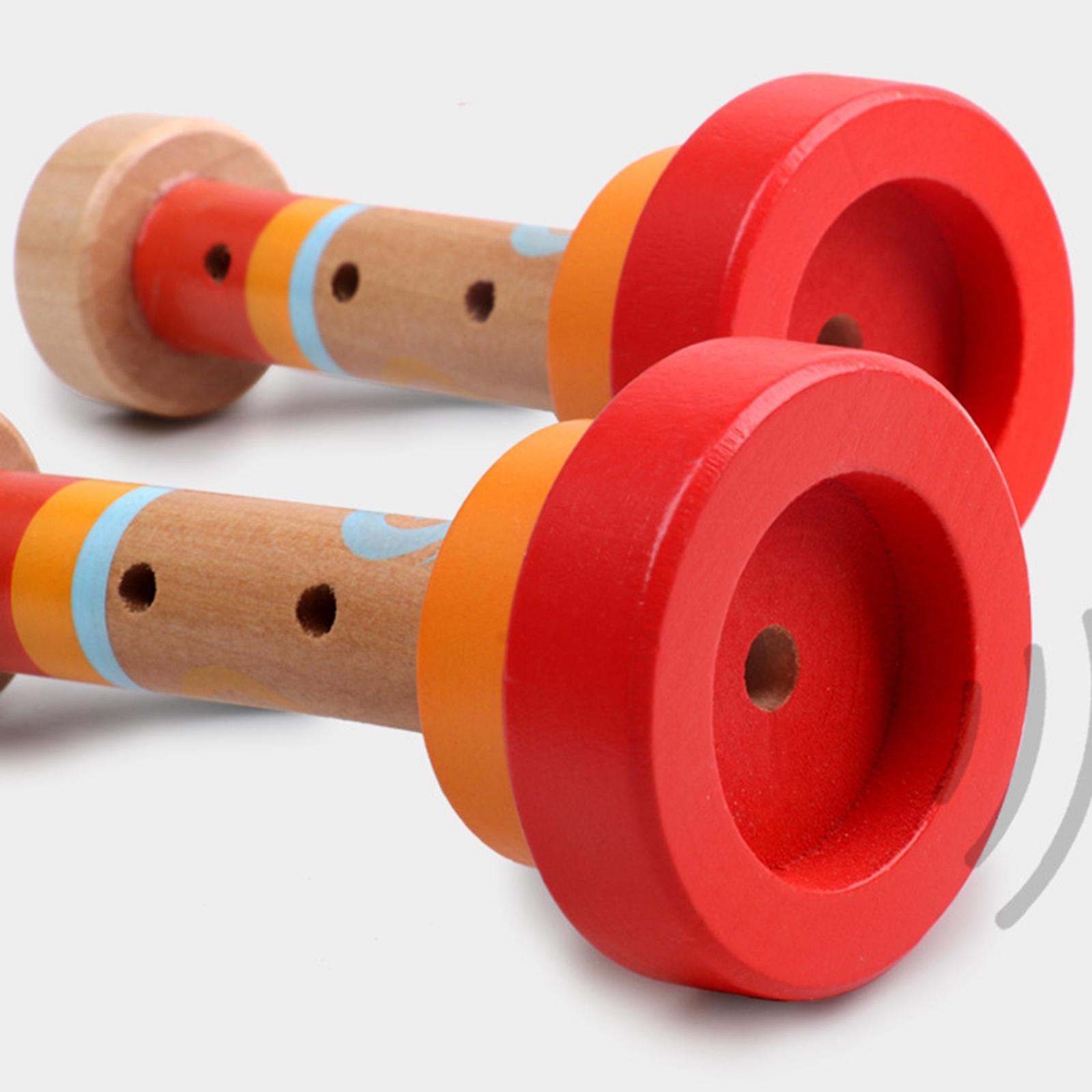 Musical Instrument Bugle - Trompette en bois pour enfants, jouet