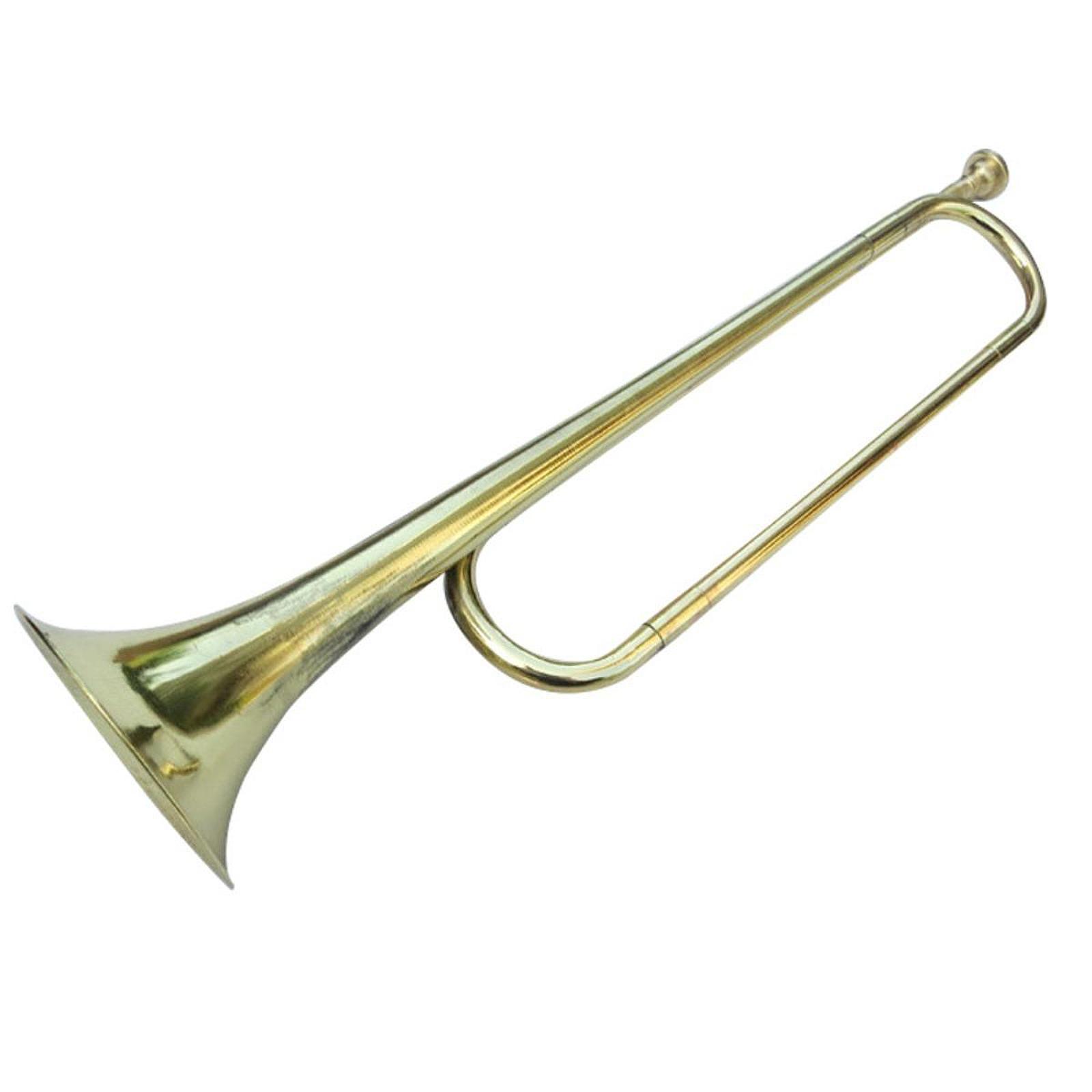 Musical Instrument Bugle - Trompette élégante en laiton poli, type