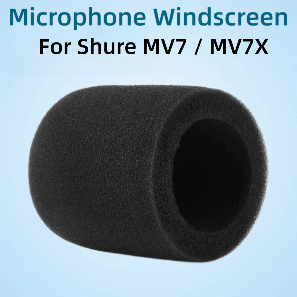 Shure Mic Mv7 - Cache-microphone de remplacement en mousse floquée