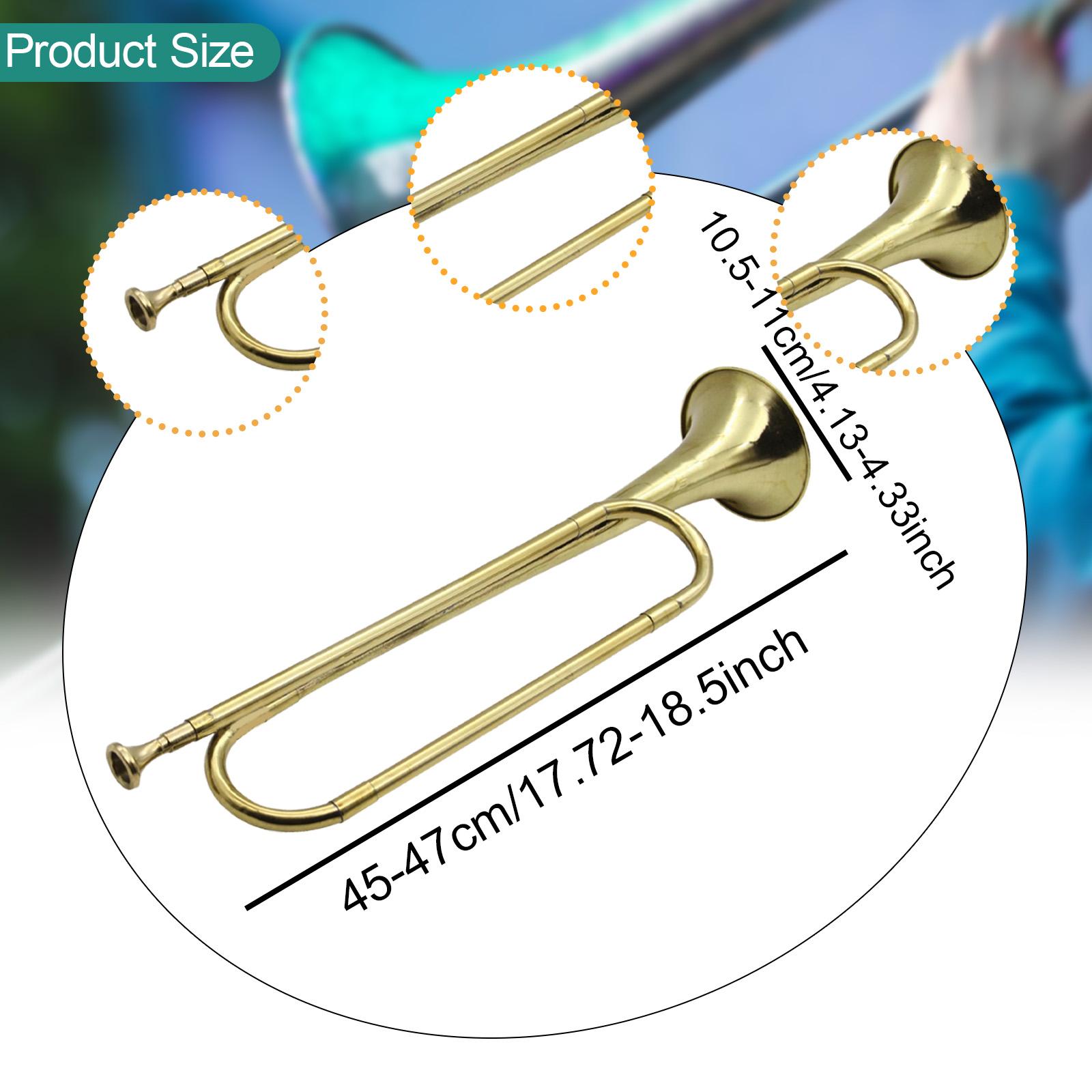 Musical Instrument Bugle - Trompette BB avec embouchure, instrument de