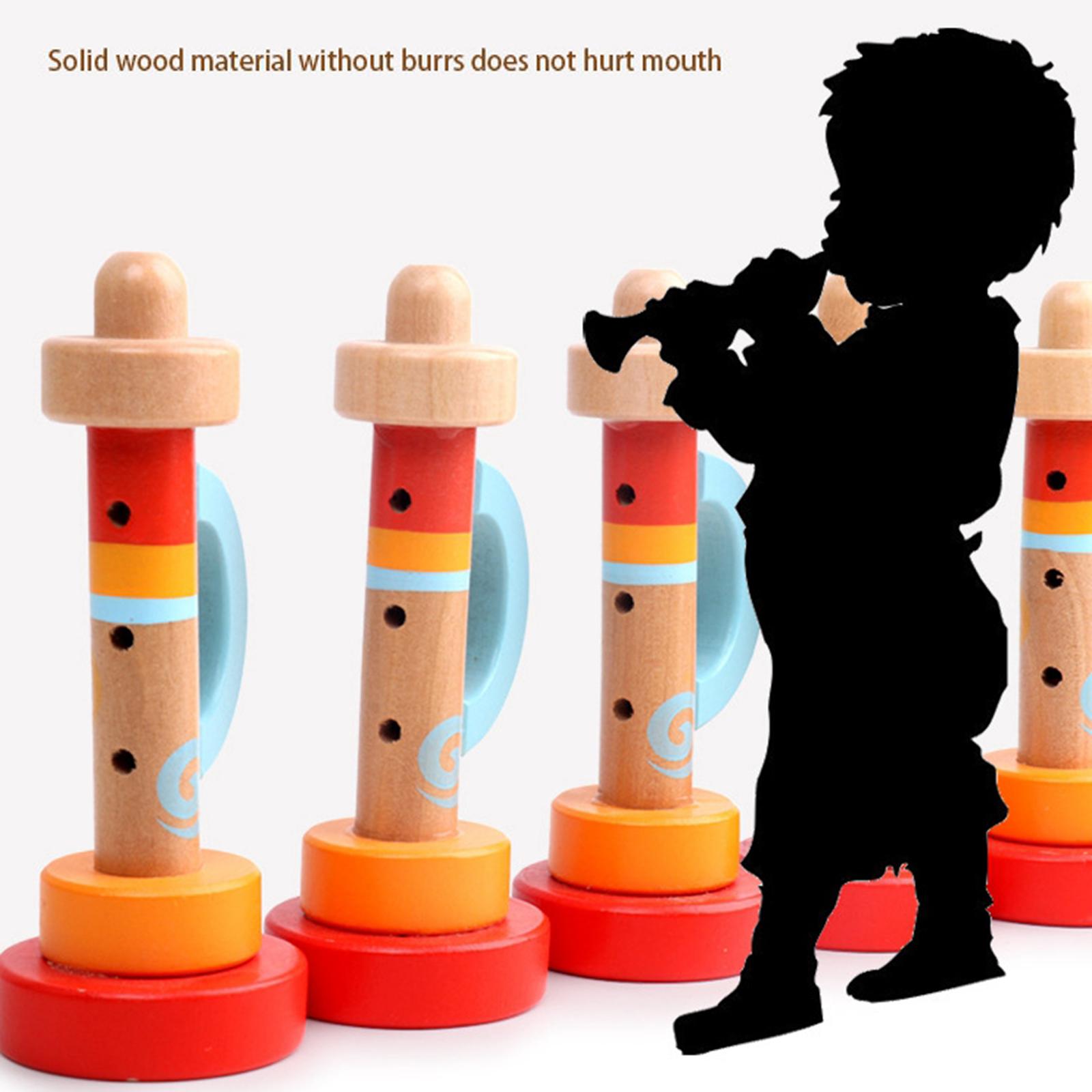 Trompette en bois pour enfants - Musical Instrument Bugle avis et prix