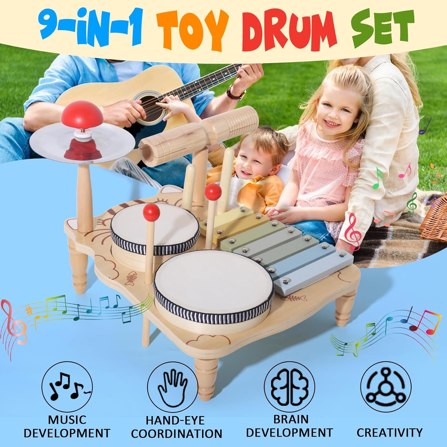 Ensemble de batterie Xylophone - Musical Instrument Harmonium avis et prix