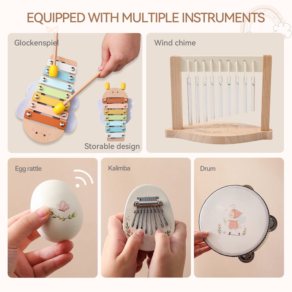 Jouets musicaux bébé en bois M - Musical Instrument Harmonium avis et prix
