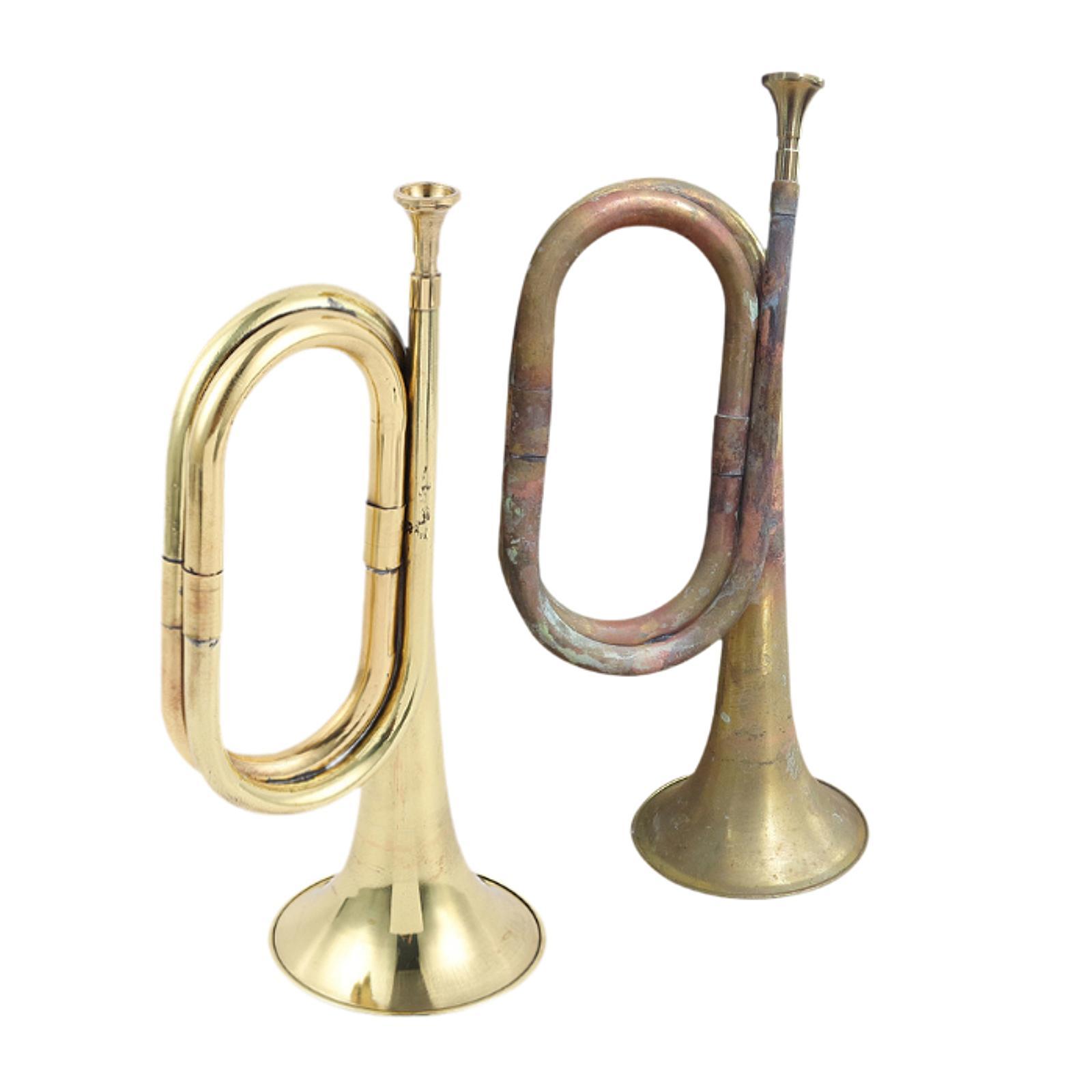 Trompette en laiton massif pou - Musical Instrument Bugle avis et prix